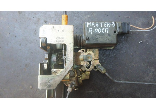 Замок двері задньої правої електричний Renault Master II, 7700352464, 7700352465